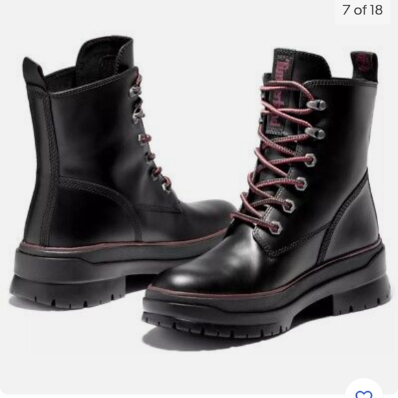 Timberland Woman's Malynn EK + Waterproof Leather Boots - Picture 2 of 8